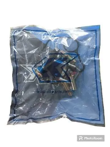 KIT CABEZOTE CG200 PERNOS BASE CARB CAUCHO CAB DK 