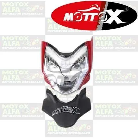 MASCARILLA COMPLETA CB190R CFZ250 ROJO DAYTONA  MOTTOX P11043