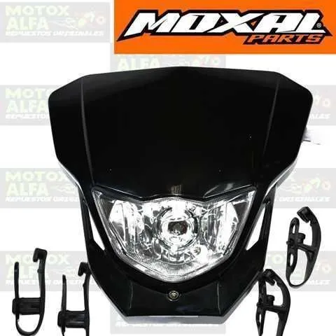 MASCARILLA COMPLETA RAPTOR250 NEGRO X2 MOXAL 01.025.0037