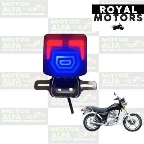 STOP LED GN125 SUZUKI LED DIRECCIONALES BASE PLASTICA LUJO ROYAL A264 0014
