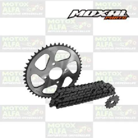 KIT ARRASTRE JOKER250 49T 4H P13T 2H 520H 132L PULIDO MOXAL 06.210.0072