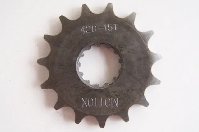 PINON MOTRIZ QM200GY 15T 428 MOTTOX M00691 PINO026