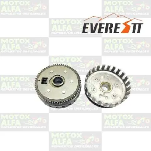 PLATO EMBRAGUE COMPLETO CB1 HONDA  65T 4D 4P EVERESTT 10132.126-EVE