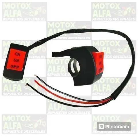 BOTON ENCENDIDO LUZ 3 CONTACTO RV SW-019