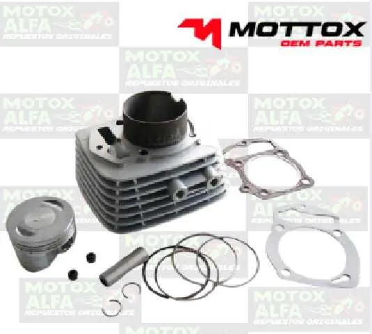 KIT CILINDRO CB250 232CC 69MM P17 ALT76 PLANO GRIS RADIADOR MOTTOX M01571
