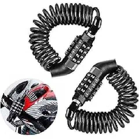 SEGURO CABLE ESPIRAL CON CLAVE ROYAL RH-SJ010