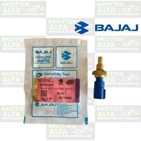 SENSOR TEMPERATURA NS200 DOMINAR400 NS200FI PULSAR BAJAJ ORIGINAL JG351400 13129.102-GEN