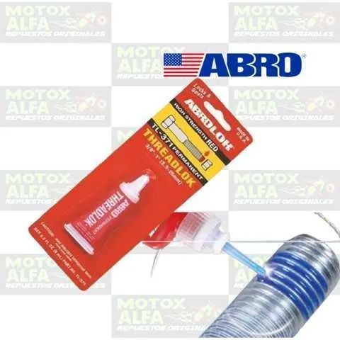 TRABAPERNOS LOCTITE ROJO 6ML ABRO F10084 
