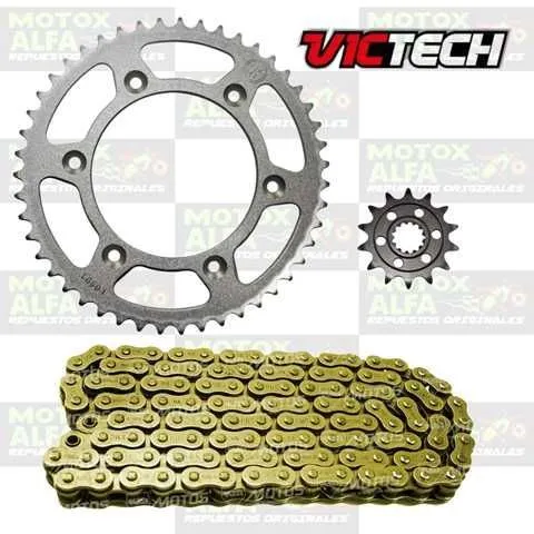 KIT ARRASTRE LX300GY RALLY 42T 14T 120L LONCIN VICTECH 4543