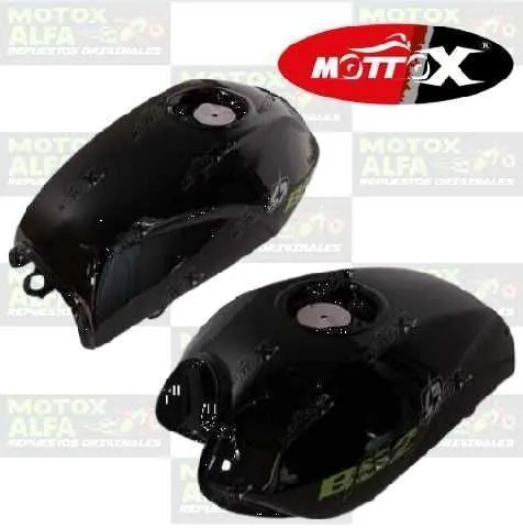 TANQUE GASOLINA B52 THUNDER NEGRO MOTTOX TANQ022