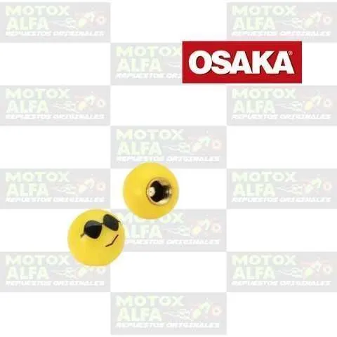 TAPA VALVULA TIPO BOLA AMARILLO EMOJIS OSAJA 208 ROYAL RH-GZ147