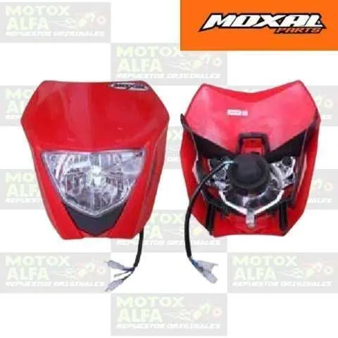 MASCARILLA COMPLETA M1R250 ROJA CHINO MOXAL 01.025.0103