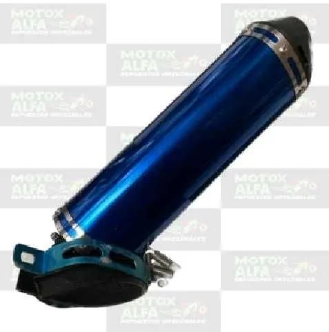 ESCAPE SILENCIADOR AZUL DEPORTIVO RV SLCDRES059