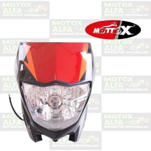 MASCARILLA COMPLETA XTZ125 NEGRA YAMAHA MOTTOX M01362