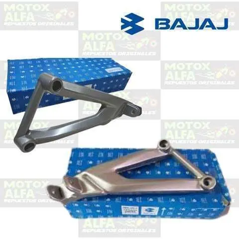 BASE ESTRIBO POSTERIOR NS200 PAR PULSAR ORIGINAL BAJAJ 56JL4K6B 19136.104-GEN