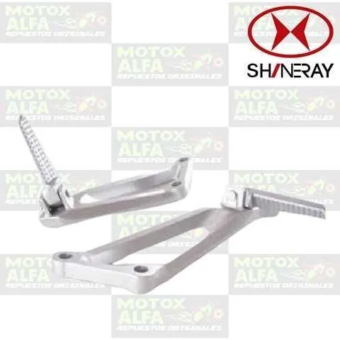 BASE ESTRIBO POSTERIOR XY250 5A XY125 11A COMPLETO SHINERAY ORIGINAL