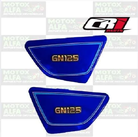 TAPA LATERAL GN125 AZUL SUZUKI CR1 01.013.0033