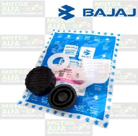 ENVASE LIQUIDO FRENO NS200 COMPLETO PULSAR ORIGINAL BAJAJ JL131220 19160.101-GEN