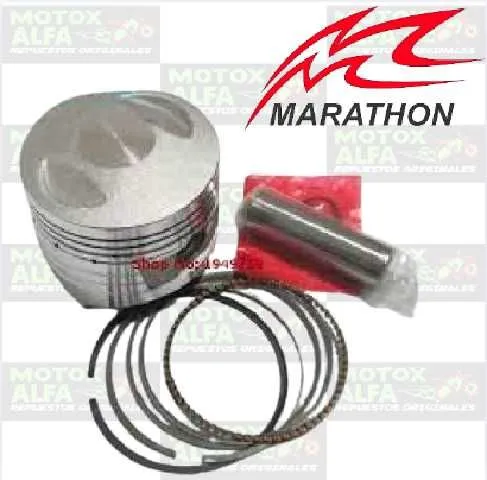 KIT PISTON CB200 OVALADO 0.75 63MM P15  MARATHON 344