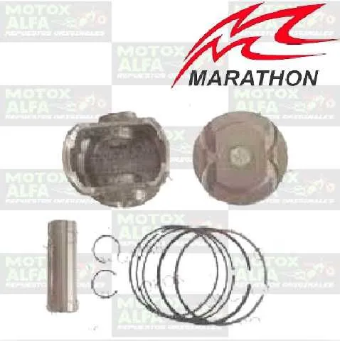 KIT PISTON DISCOVER150 ST 0.50 54MM P14 4V MARATHON 288 BAJAJ
