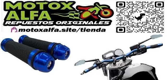 MANUBRIO ALUMINIO RIZOMA AZUL ROYAL RH-SB062