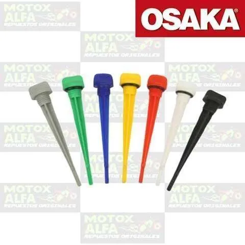 MEDIDOR ACEITE CG125 150 200 BAYONETA COLORES LUJO OSAKA 0607