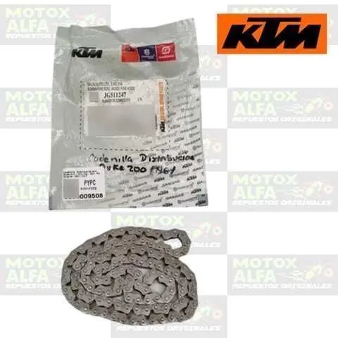 CADENILLA 3X4X114L DUKE200 RC200 KTM ORIGINAL JG511247
