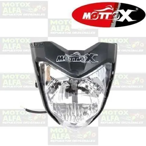 MASCARILLA COMPLETA FZ16 NEGRO YAMAHA MOTTOX P10544