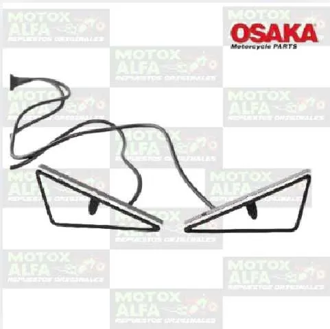 PORTAPLACA RETRACTIL CON LUZ LED OJO FENDI UNIVERSAL OSAKA