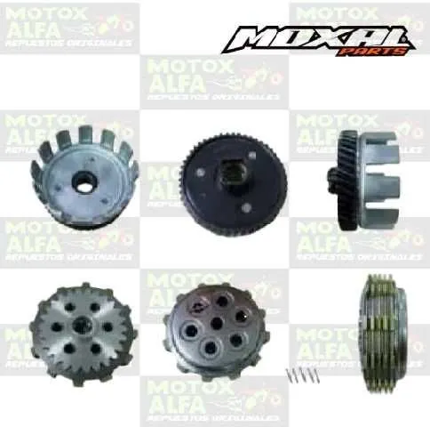 PLATO EMBRAGUE COMPLETO AX100 SUZUKI 50T 5D 6P H16 2012 MOXAL 06.231.0004