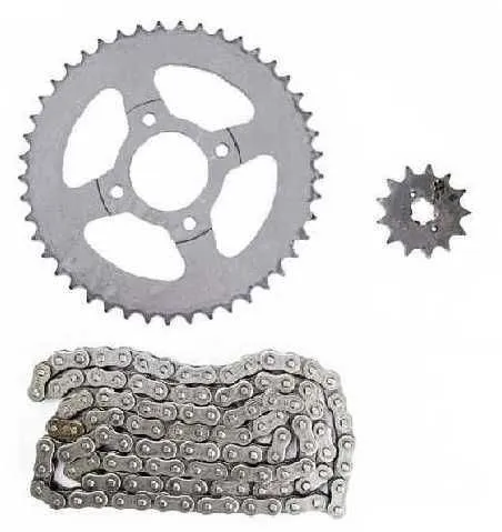 KIT ARRASTRE RTR200 4V APACHE TVS 45T 13T 520H 120L TITANIUM O-RING VICTECH 4248 4816