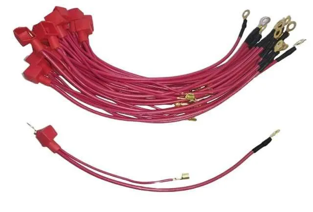 CABLE BATERIA 30CM ROJO TERMICABLE
