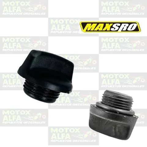 TAPON ACEITE AX100 SUZUKI NEGRO MAXSRO 18239