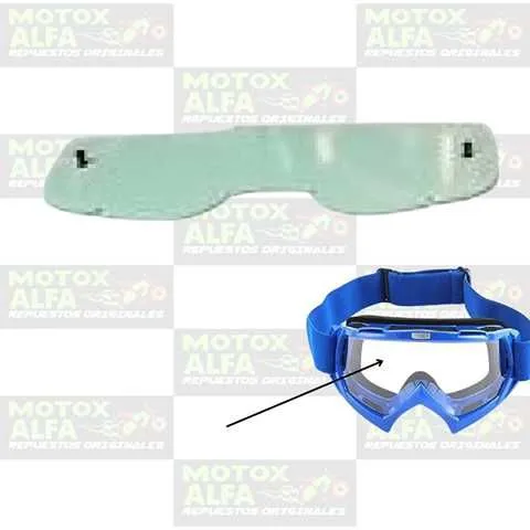 VISOR GAFA MX YH16 LUJO TRANSPARENTE