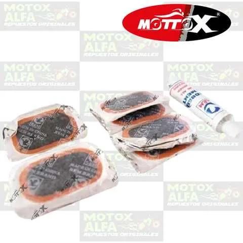 PARCHE TUBO PEQUENO 48PCS 52X32 AL FRIO M00445 MOTTOX