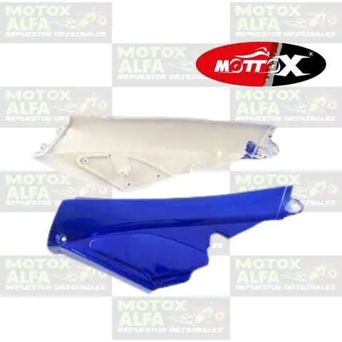 TAPA LATERAL MT110 AZUL QMC110 CABALLITO MOTTOX P10262