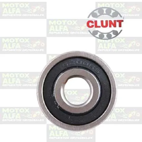 RULIMAN 6200 2RS MANZANA DELANTERA  AX100  CLUNT