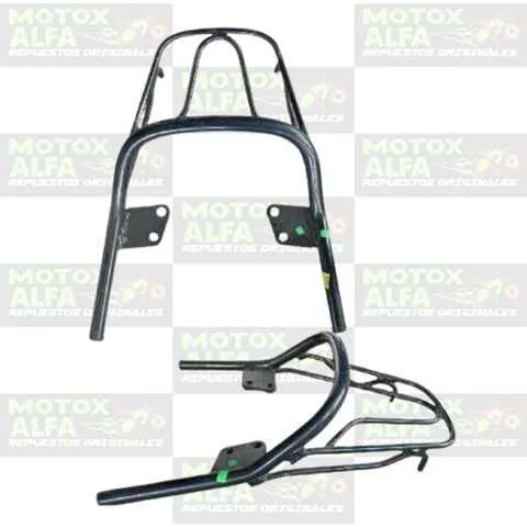 PARRILLA CT100 NEGRA PLATINA BAJAJ LUJO NACIONAL 
