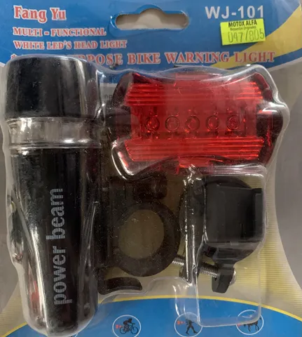 LUZ LED ROJO STOP BICICLETA PILA CICLISMO