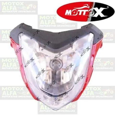 MASCARILLA COMPLETA FX200 DY150 DK150TIGER ROJO MOTTOX M01295