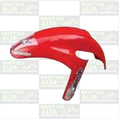 GUARDAFANGO DELANTERO GP125 ROJO PICOALCON COLOMBIANO
