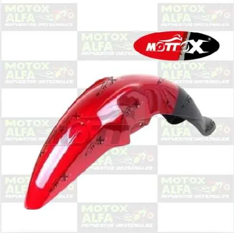 GUARDAFANGO DELANTERO PLATINA125 ROJO MOTTOX P11154