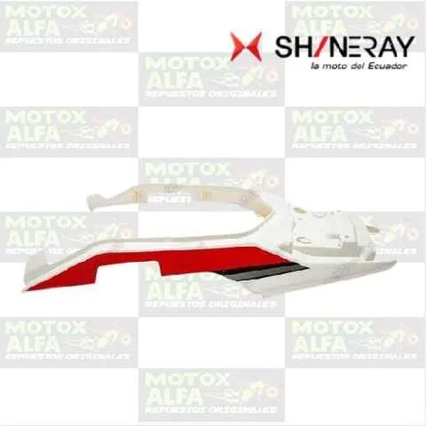 GUARDAFANGO POSTERIOR XY200GY6 ROJO ORIGINAL SHINERAY R200 6E1105ROJ