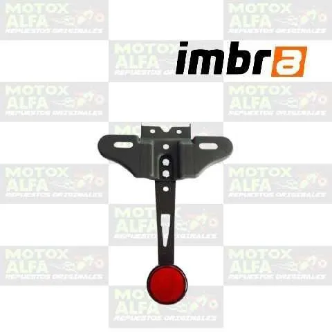 PORTAPLACA DTK175 YAMAHA ORIGINAL IMBRA 344