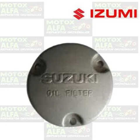 TAPA FILTRO ACEITE GN125 EN125 GS125 SUZUKI ORIGINAL GN125JNLH17015