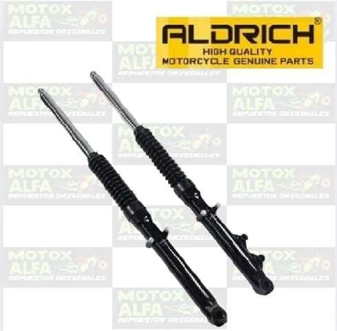 BARRA TELESCOPICA CG125 DISCO STIFF150 NEGRO ALDRICH AL0326