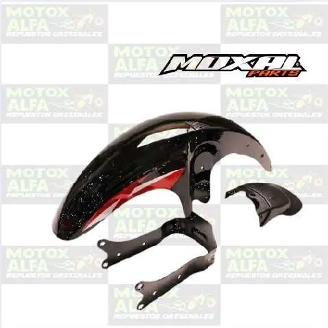 GUARDAFANGO DELANTERO ICS150 NEGRO CHINO MOXAL 01.019.0114