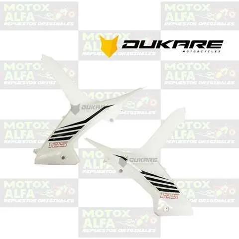 TAPA LATERAL DK125-12 BLANCO DK ORIGINAL 103244004