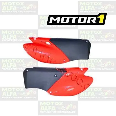 TAPA LATERAL SKR200 ROJO SUKIDA MOTOR1 0214120022TR