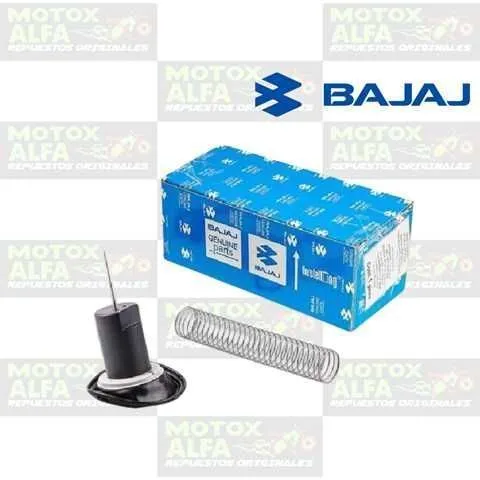 KIT CARBURADOR NS200 EMBOLO PULSAR ORIGINAL BAJAJ 19130.103-GEN